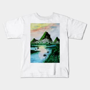 Sumatra Mountains Kids T-Shirt